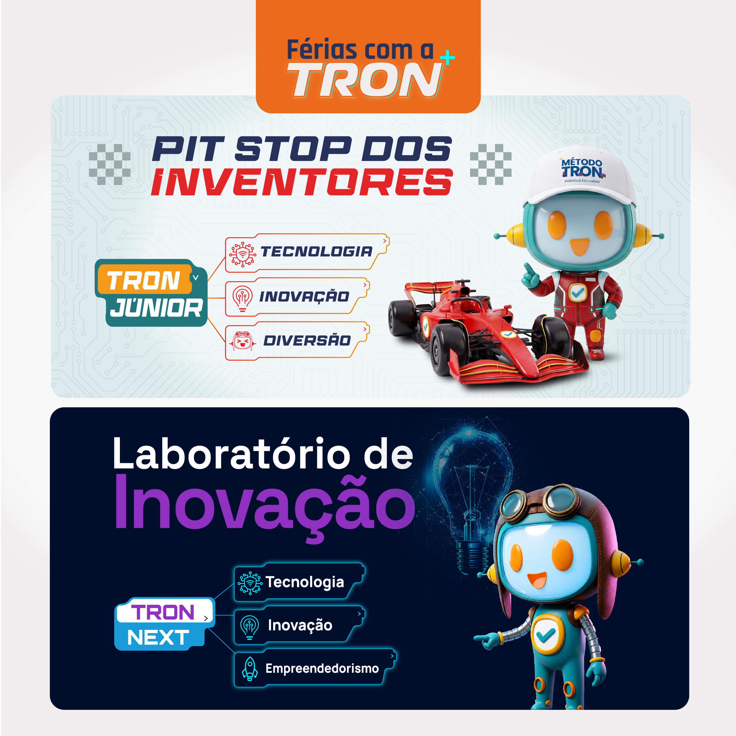 Férias com a TRON 2026