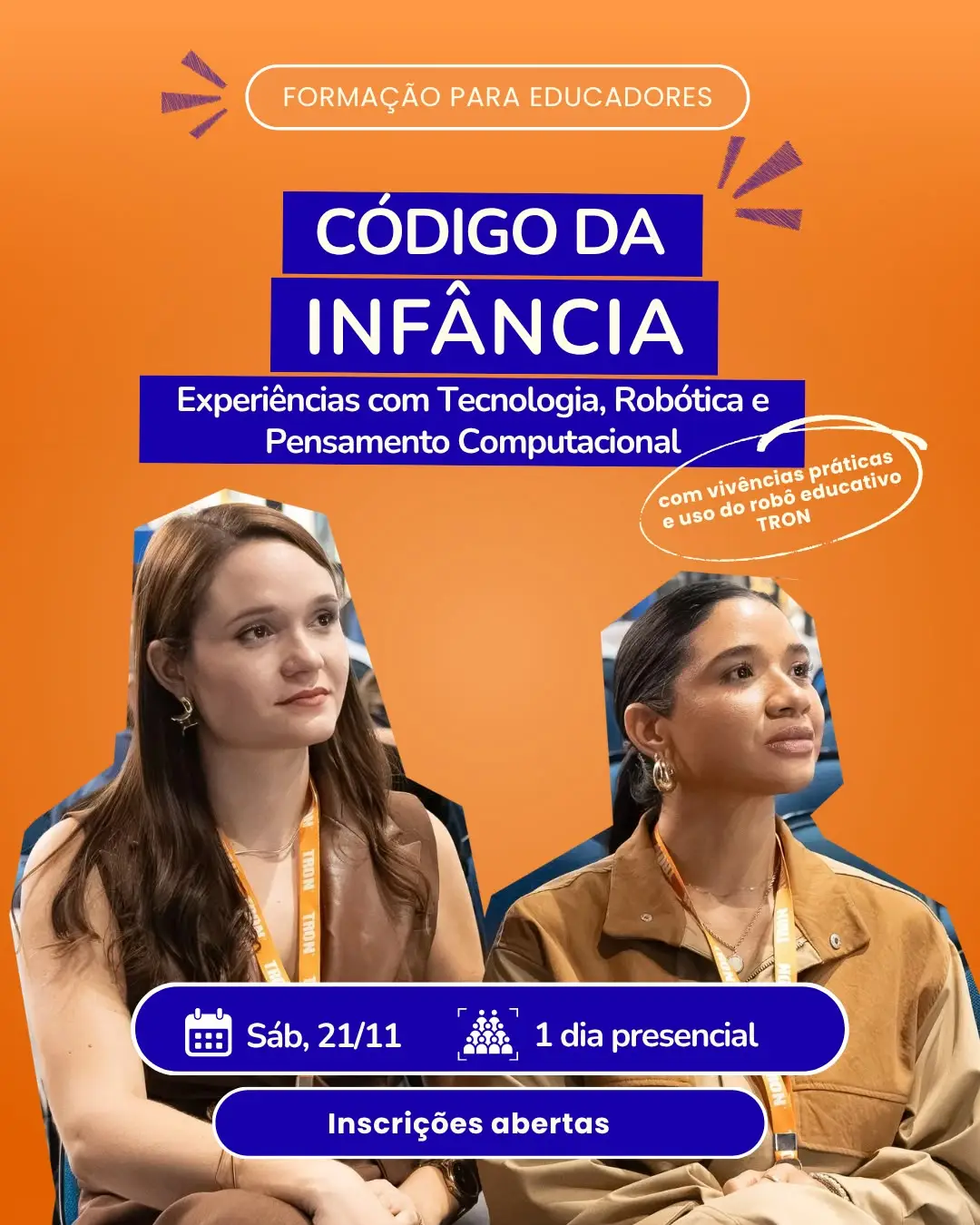 Código na Infância: Formação para Educadores